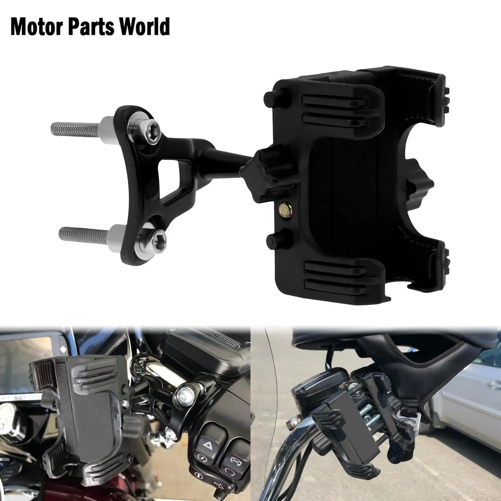 Универсальный держатель для телефона на руль кронштейн GPS навигатора мобильного