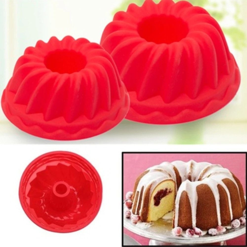 Силиконовая форма для торта помадка сковорода 3D Маффин кекс тыква кухни выпечки