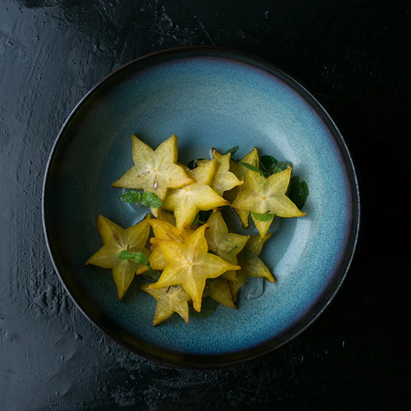 Креативная керамическая миска для супа Салатница бытовая большая лапши яиц и