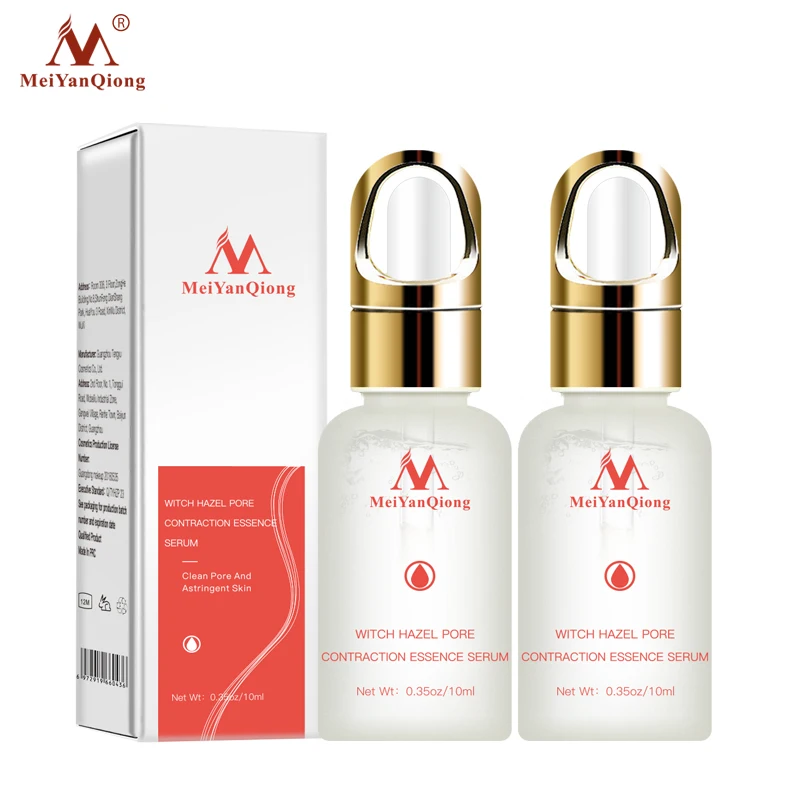 

2pcs Hamamelis Pore Shrinking Essence Effectively Clean Pore Exfoliator Whitens Skin Replenishes Skin Moisture Shrink Pore