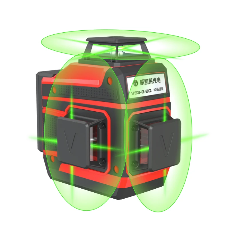 

12 lines 3Dred low multi green in china automatic floor cross self leveling 360 land laser level