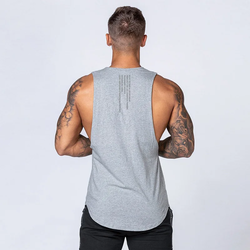 Тренировочный модный спортивный костюм для бодибилдинга фитнеса мужской топ на
