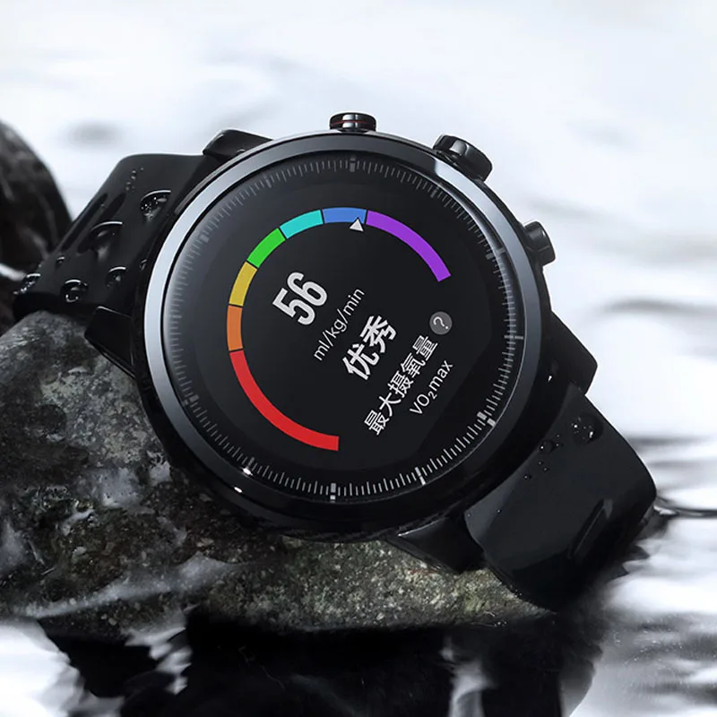 Huami AMAZFIT 2 gps работает Смарт часы Bluetooth 4 0 Спорт монитор сердечного ритма CE