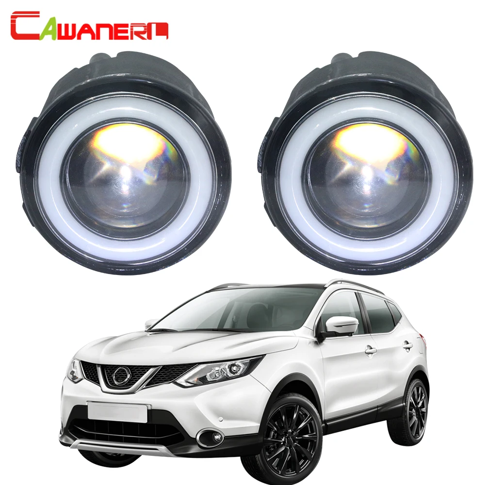 Cawanerl для Nissan Qashqai J11 _ 2013 2018 Автомобильный светодиодный лампы Противотуманные фары