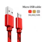 1 м микро USB кабель 2.4A быстрая Синхронизация данных зарядный кабель для Samsung Huawei Xiaomi LG HTC Andriod Microusb USB телефон зарядное устройство кабели