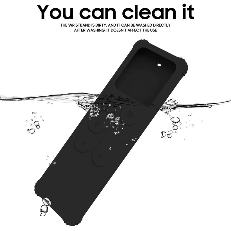 

Remote Case and TV Box Protective Case for Apple TV 4K 5Th / 4Th - [Anti Slip] Shock Proof Silicone Cover for Apple TV