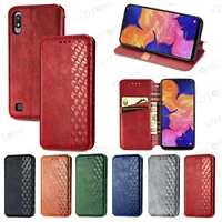 luxury flip leather woven pattern case for samsung galaxy m51 m31 m21 m10 m01 m02 s f41 f62 simple fashion phone cases