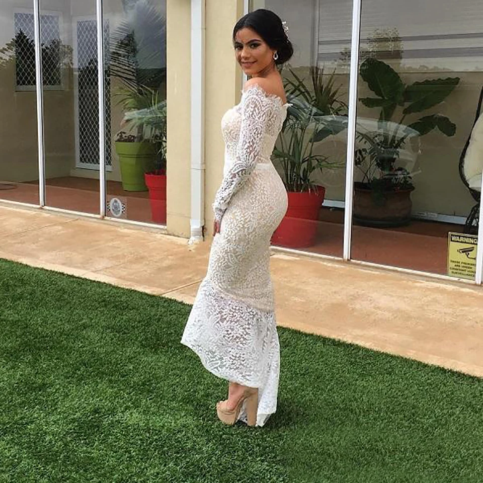 Новое кружевное вечернее платье-шаль бальное Вечернее платье официальное