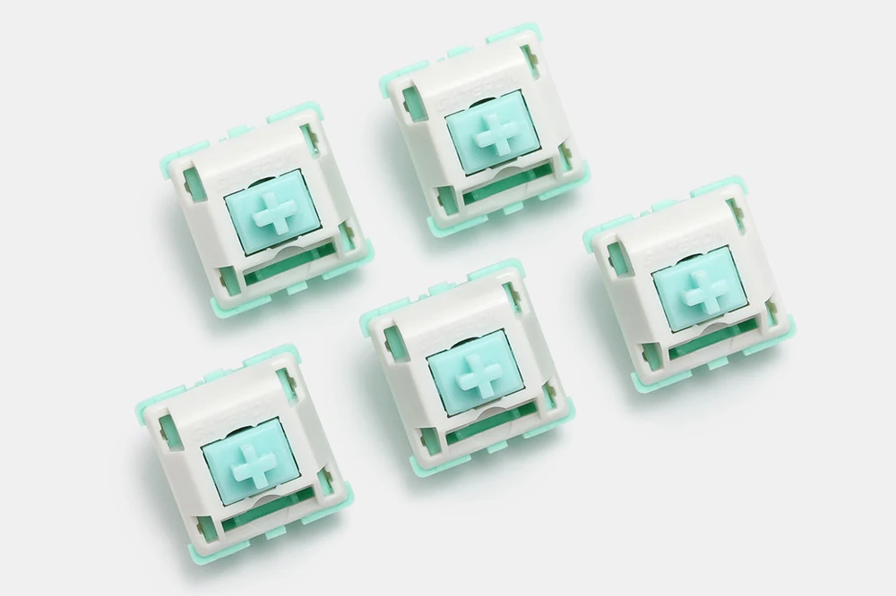 Gateron Robin Пользовательский переключатель 4pin 5pin RGB линейный 62g 67g force mx клон для