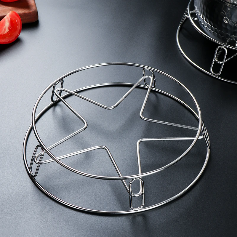 Круглый Термостойкие Кухня аксессуары горшки и подставка для сковороды коврик