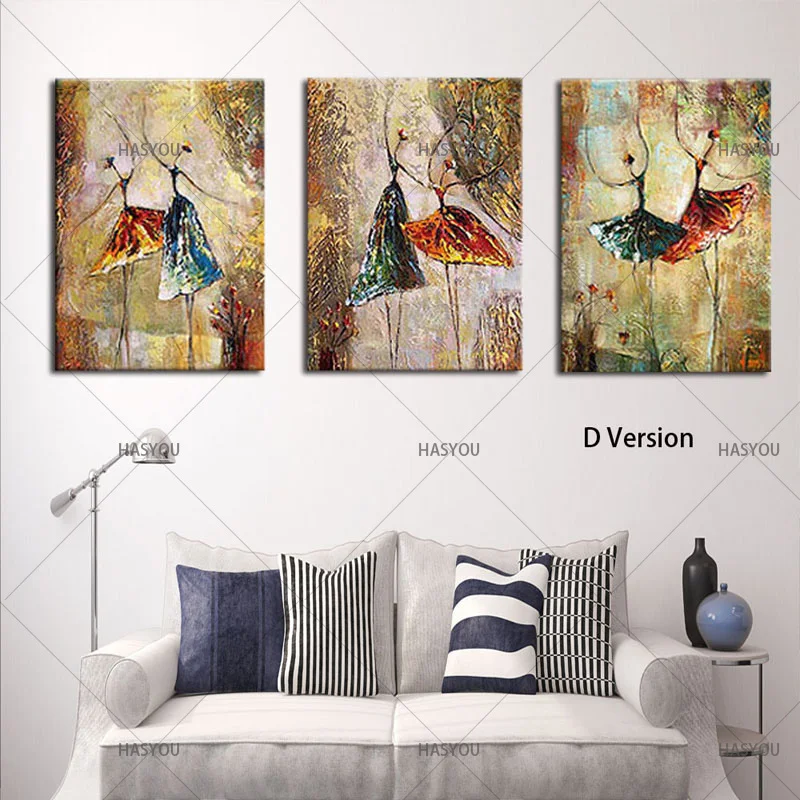 

Настенная картина ViVi YOU ART Балетные танцующие девушки