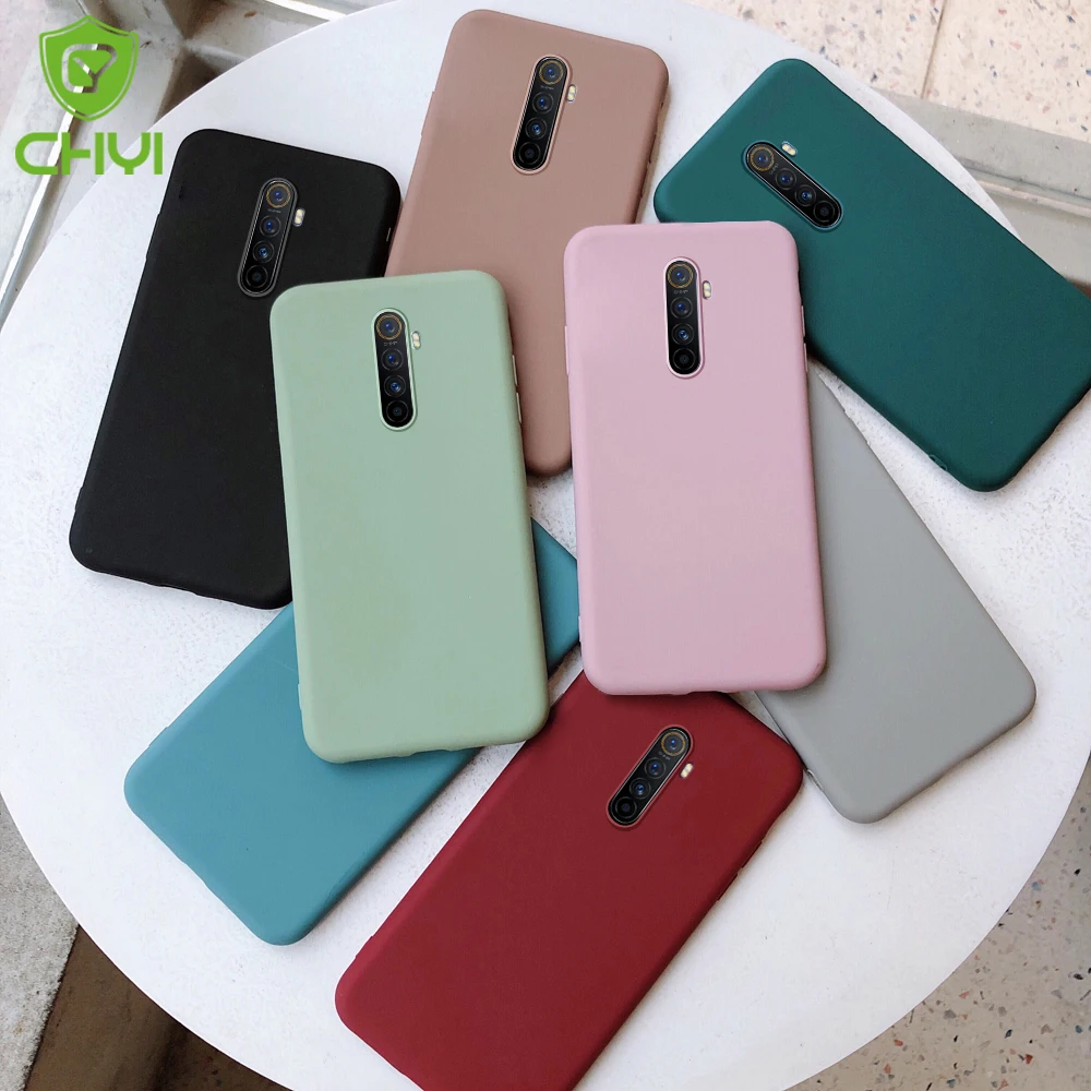 Чехол для realme 5 6 pro xt x2 q ace cover coque funda etui caps мягкий тонкий защитный чехол из
