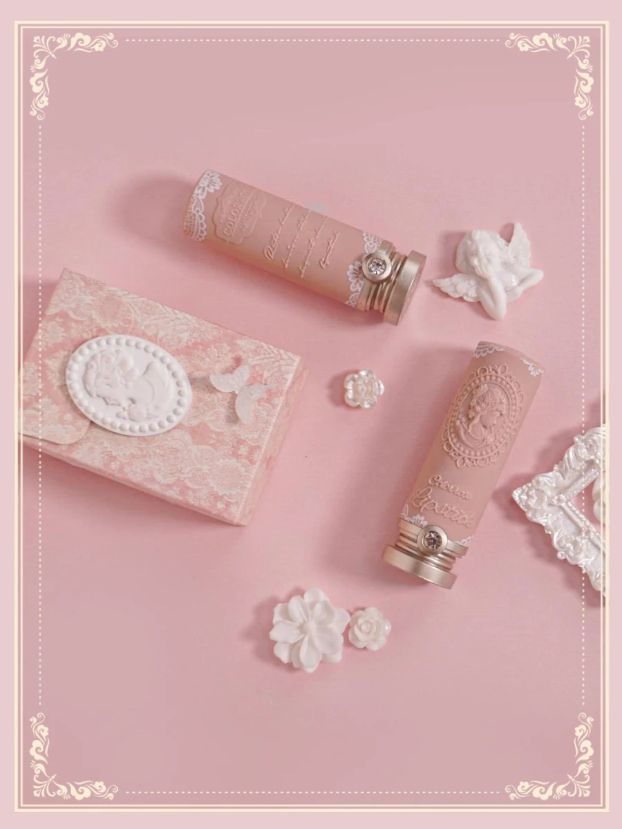 TT помада с тиснением нишевой бренд недорогая губная для студентов молочным чаем