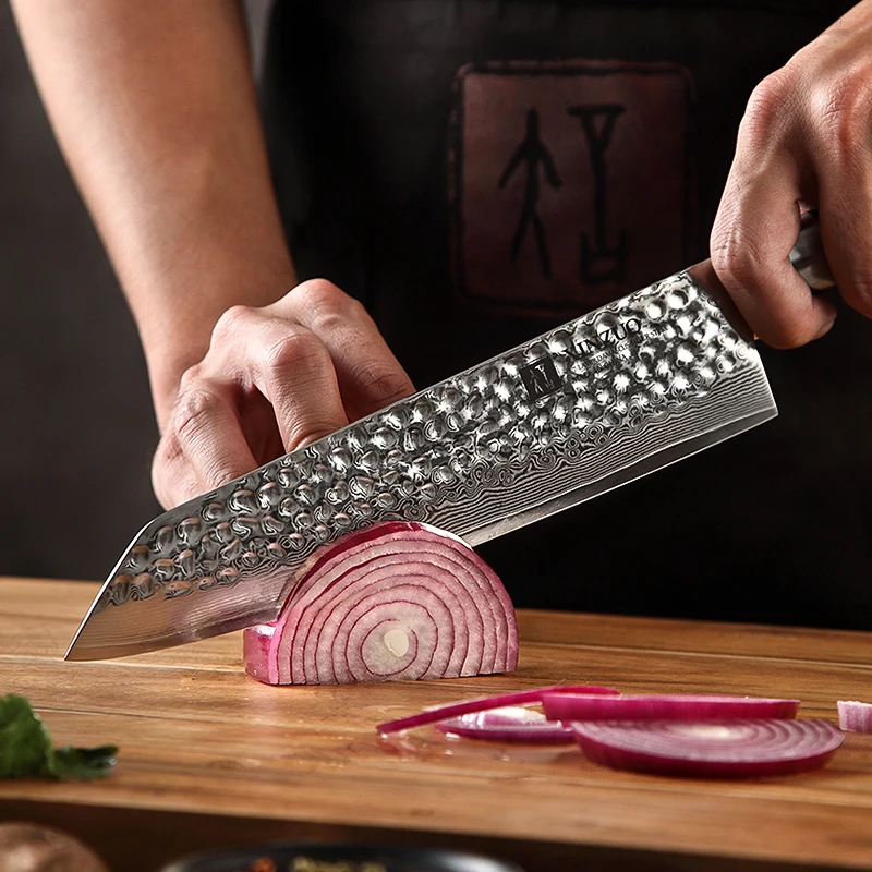 XINZUO 8 5 &quotдюймовый нож Kiritsuke Gyuto 67 слоев дамасской стали японский VG10 кухонный
