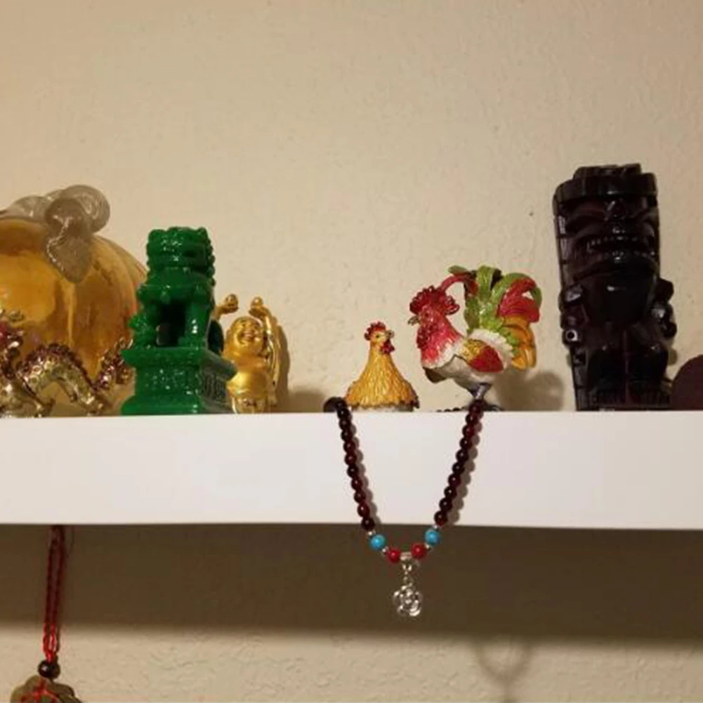 2 шт. Фу собак охранник Лев Статуи из искусственного камня Feng Shui орнамент