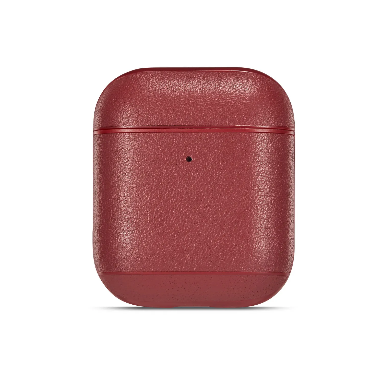 OTTWN цветной кожаный чехол для наушников для airpods1 2 Простой чистый цвет беспроводные bluetooth наушники защитная крышка для airpods