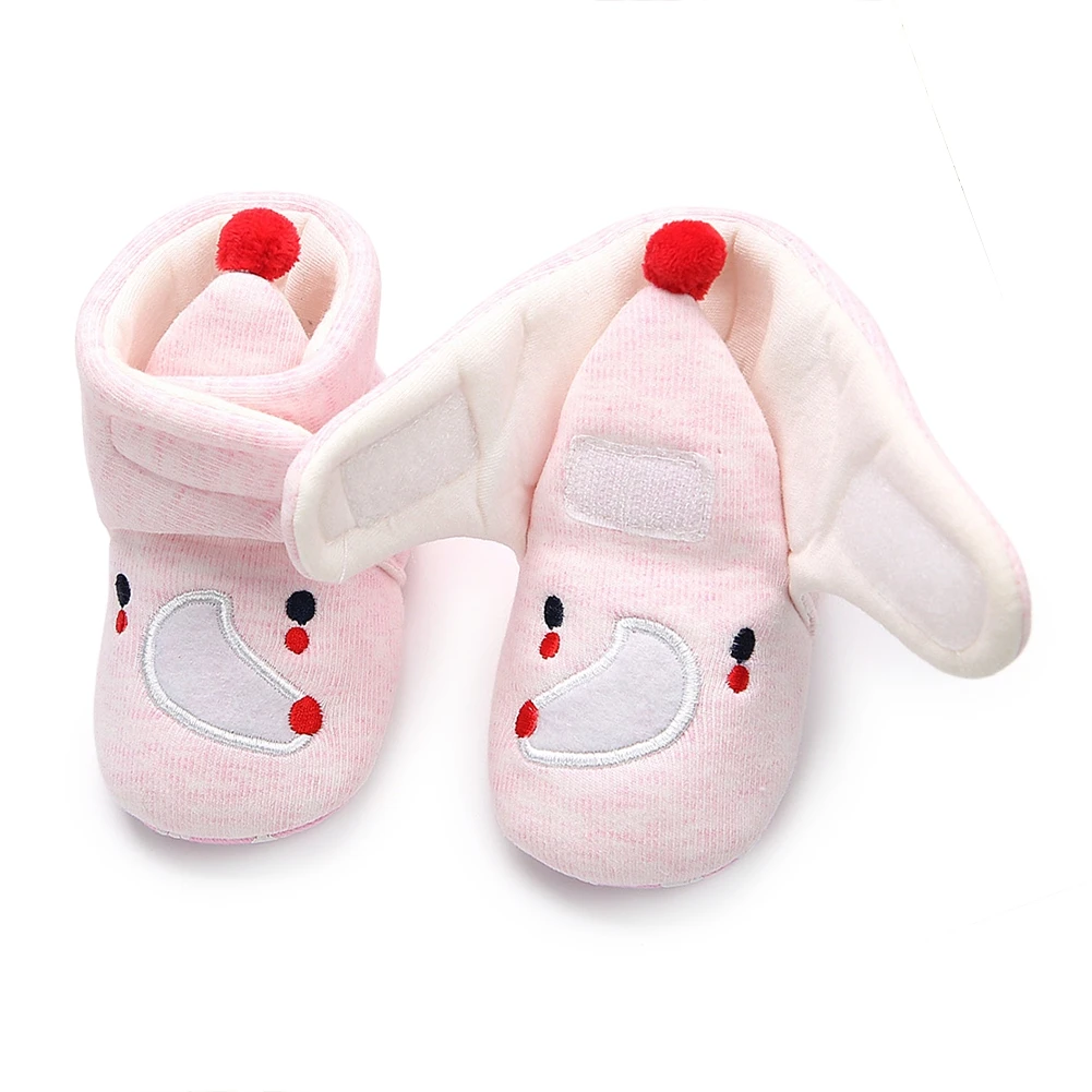 

Детские Нескользящие кроссовки Weixinbuy, обувь для первых шагов, с мультяшным медведем, для мальчиков и девочек 0-18 месяцев