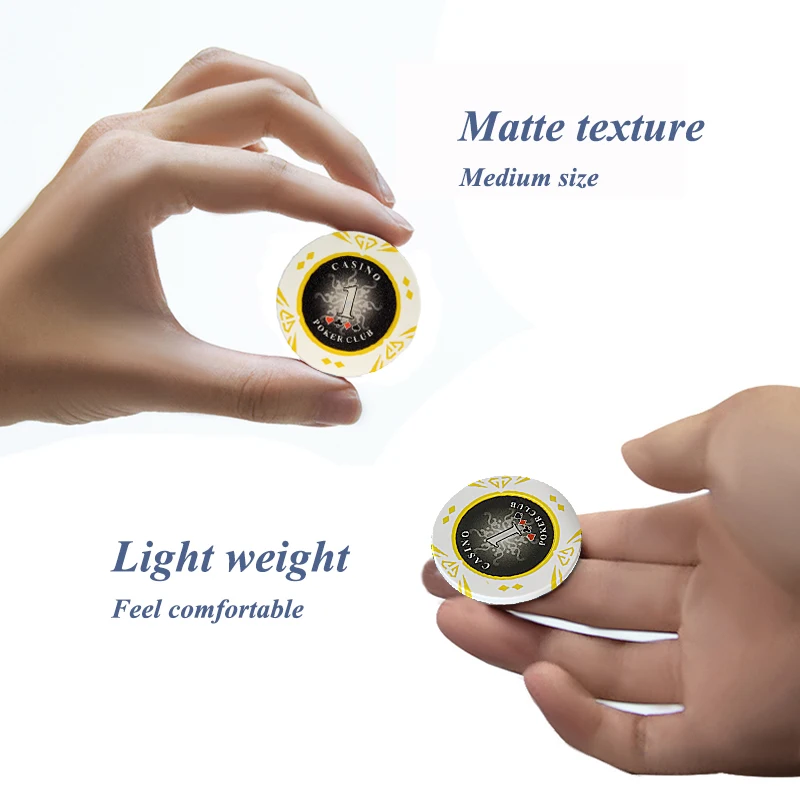 Набор фишек для Покера из глины фишки казино алмазные монеты развлекательные