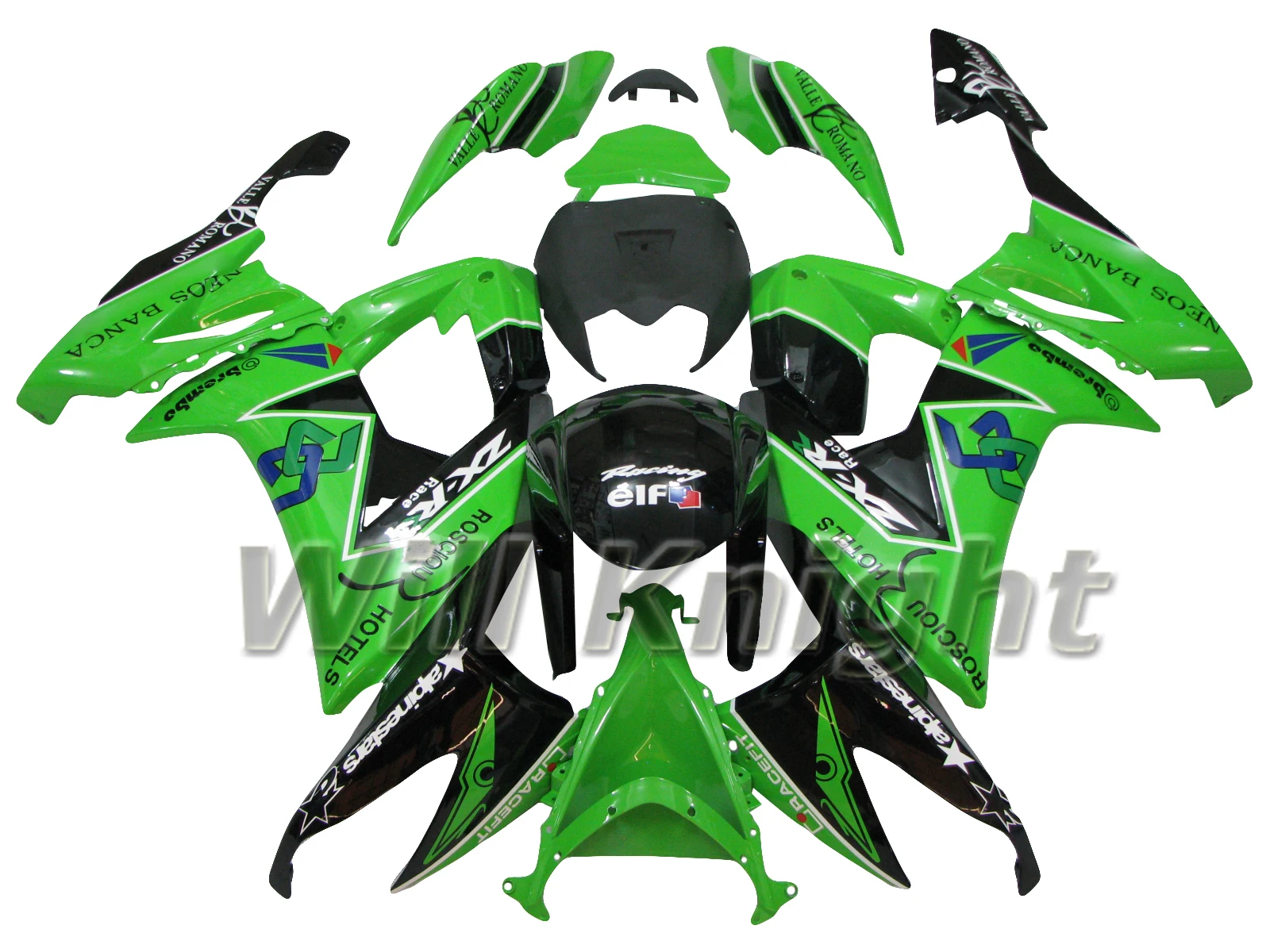 

ABS Plactics Bodywork For Kawasaki ZX-10R 2008 2009 2010 ZX10R 08 09 10 Injection Fairing Kits