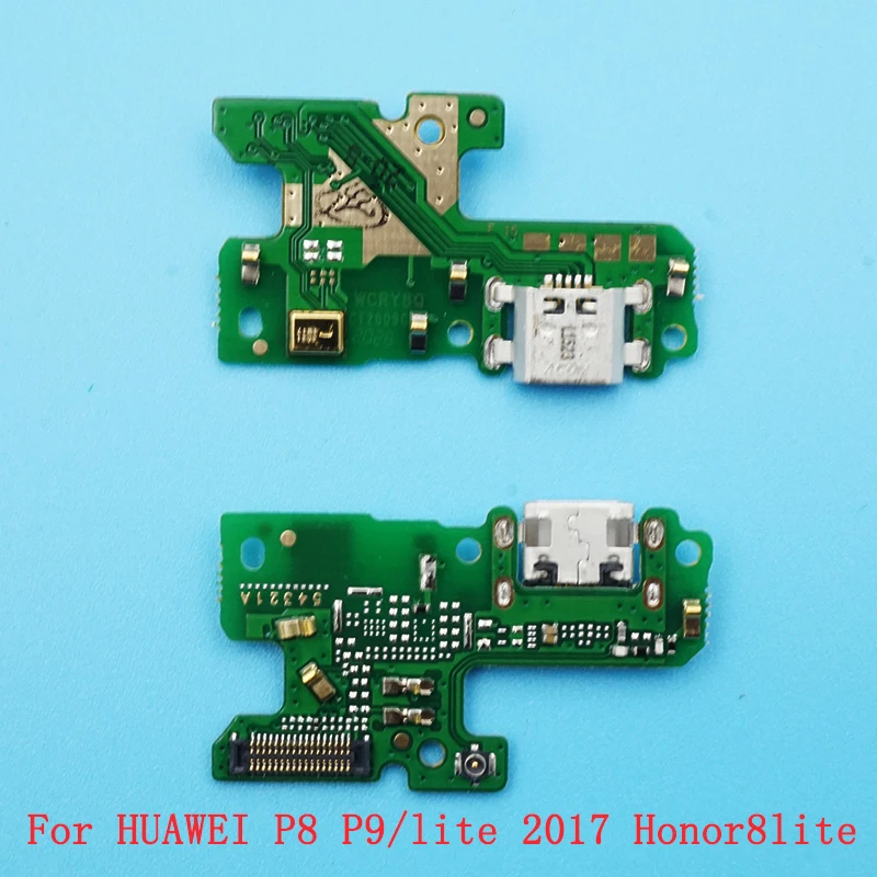 

50 шт. для HUAWEI P8/P9 Lite 2017 Honor8Lite USB порт Зарядное устройство Док-станция штекер гибкий кабель соединитель Замена платы интерфейса зарядки