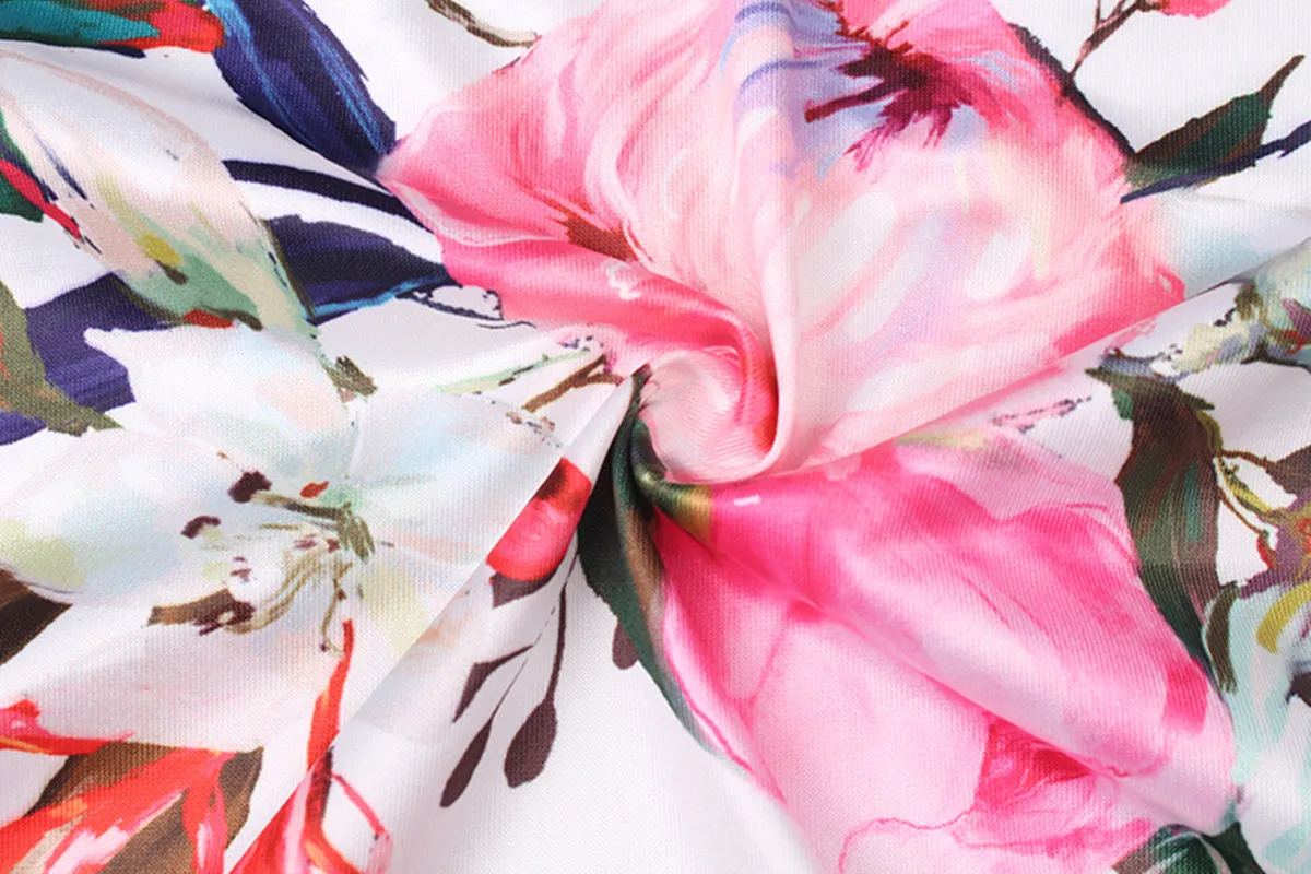 

Slim Dress 2021 Spring and Summer New Women's Clothing Printed One-shoulder High-waist Hip Skirt