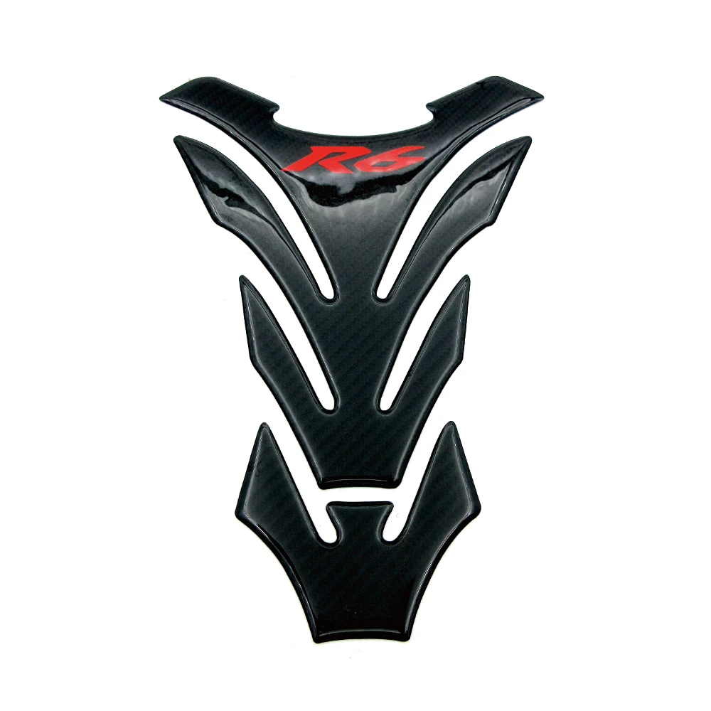 Наклейка на бак для Yamaha YZF R6 YZFR6 YZF600 2003 2004 2005 масляная и газовая крышка тройной