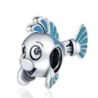 CodeMonkey 100% настоящие 925 серебряные подвески для головы собаки подходят к оригинальному 3 мм браслету Бусы DIY ювелирные изделия для женщин CMC315