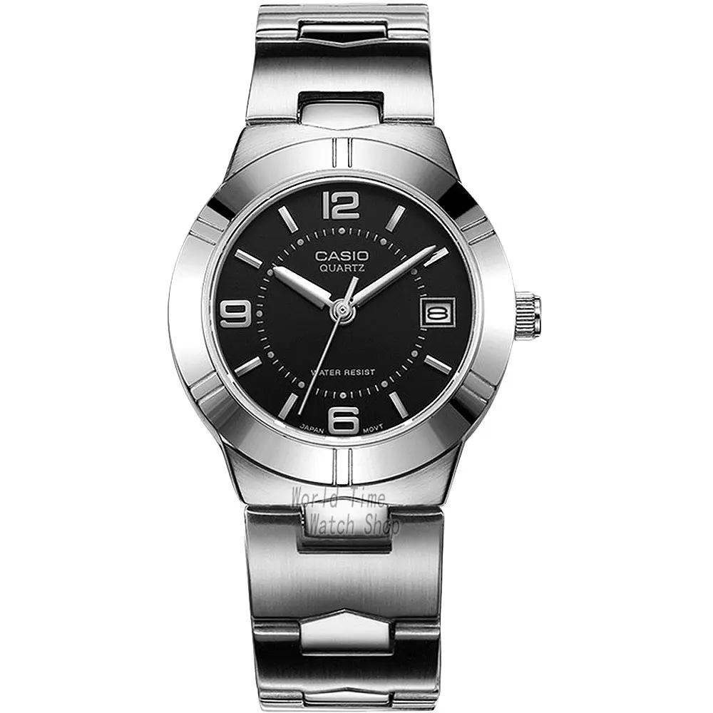Casio часы женские часы лучший бренд класса люкс 30 м Водонепроницаемый Кварцевые часы женские дамы Подарки Часы Спортивные часы relogio feminino reloj mujer montre homme bayan kol saati zegarek damski LTP-1241 - Цвет: LTP1241D1A