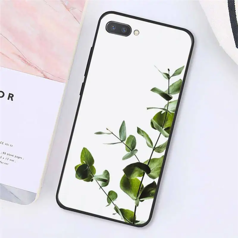 

YNDFCNB Green plants Phone Case For Huawei Honor 7A 7C ru 5.7 8 8x 9 10 20lite 10i 20i Honor Play 6.3