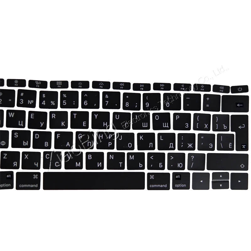 Новинка для Macbook Pro retina 1" 15" A1706 A1707 A1708 русская Россия RU клавиша для клавиатуры, крышка для ключа s