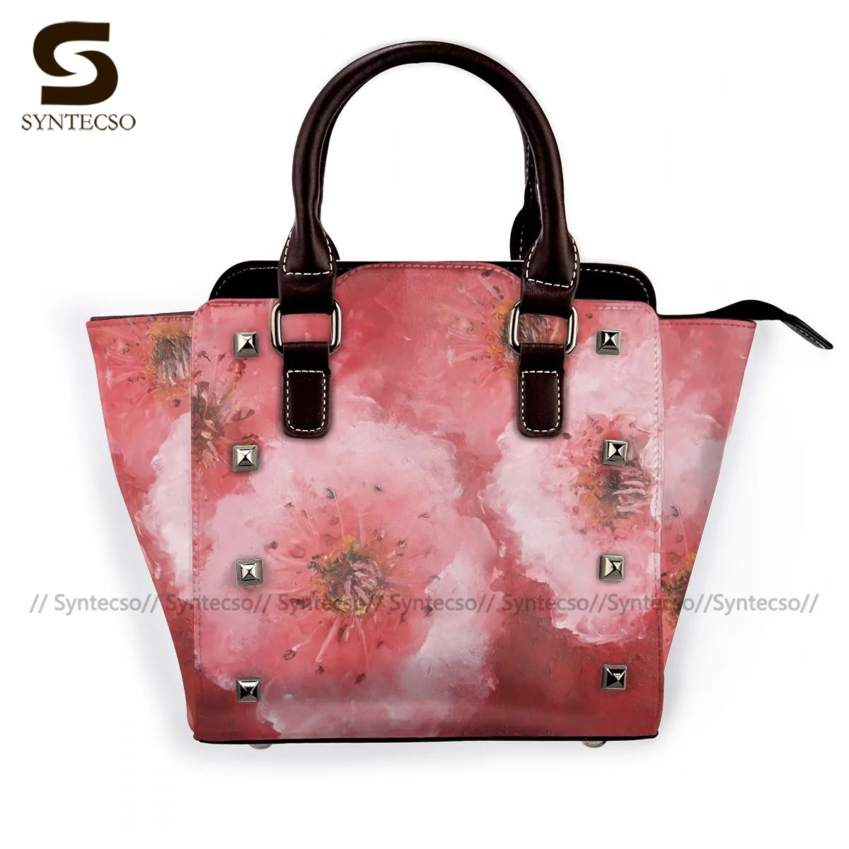 

Cherry Shoulder Bag Business Leather Handbag Woman Fashion Funny Bags