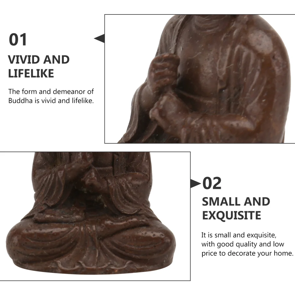 

1pc Adornment Desktop Ornament Mini Ornament for Decor (Coffee)