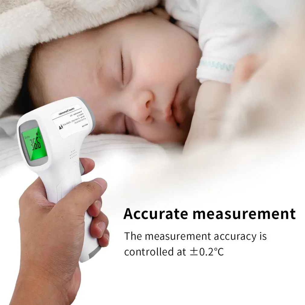 Бесконтактный инфракрасный инструмент для измерения температуры тела ABS