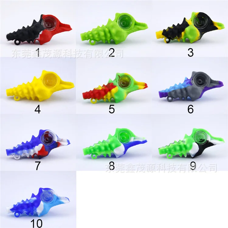 

conch pipe glass silicone pipe