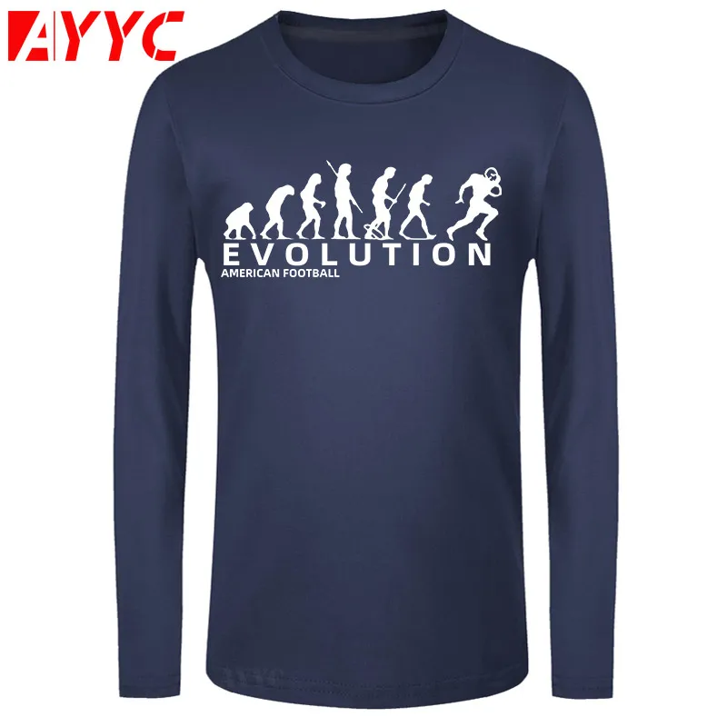 

AYYC long sleeve tee American Football Mans Evolution