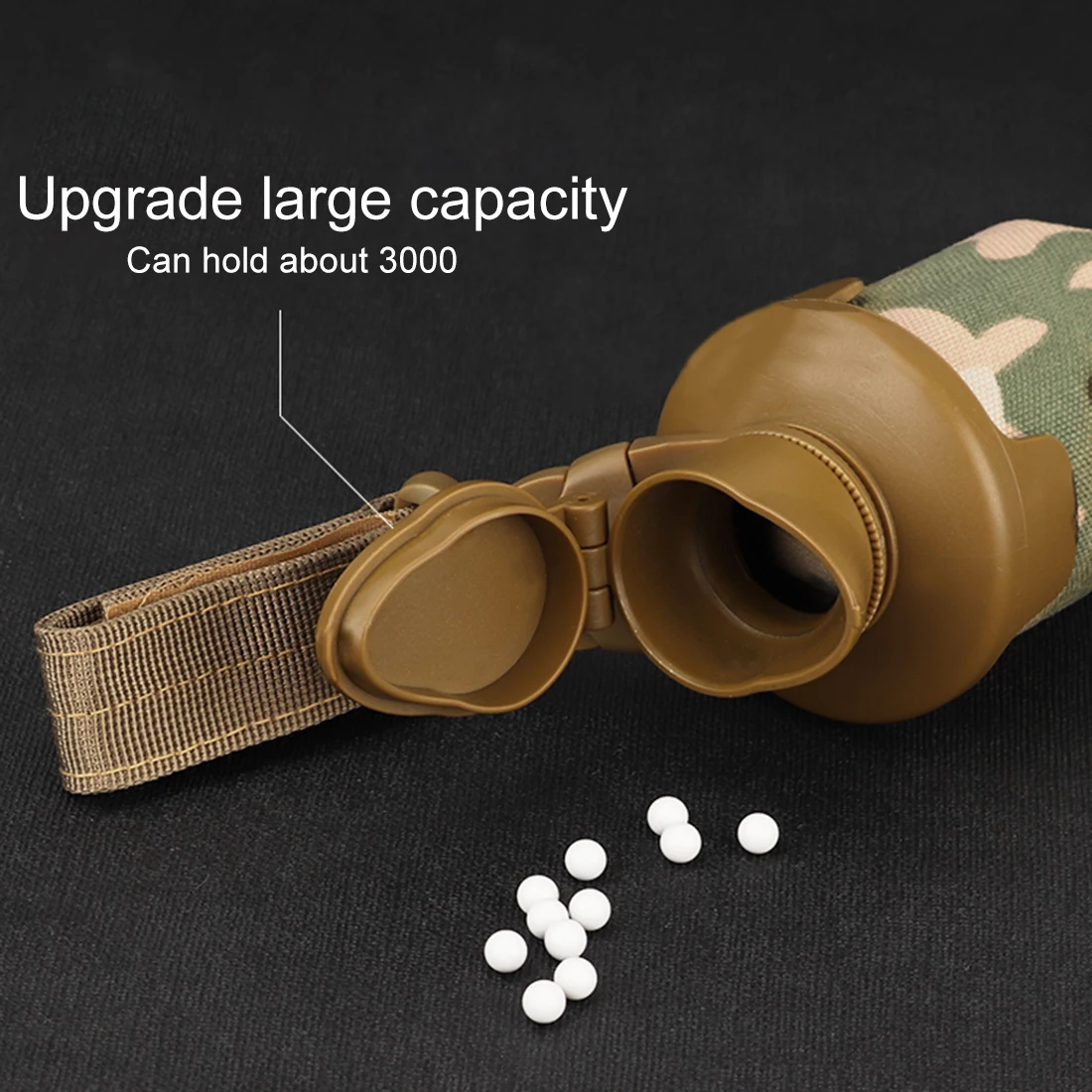 WST большая емкость тактические складные BB Дротика гелевые шарики сумка для