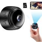 Мини-камера видеонаблюдения, 1080P HD, Wi-Fi, с дистанционным управлением