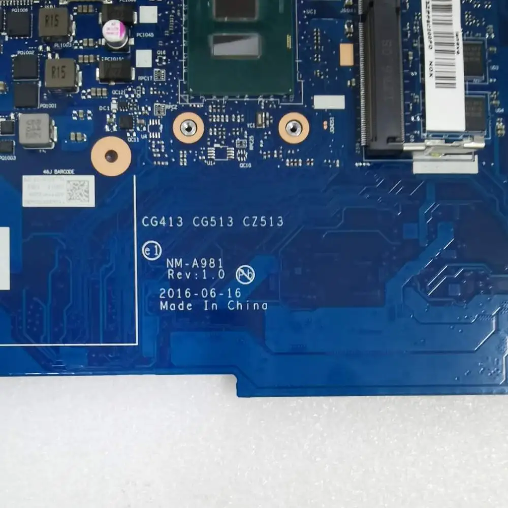 Applicable to 310-15IKB Notebook Motherboard I7-7500U VGA(2G) DDR(4G)Number NM-A981 FRU 5B20N72210 5B20N72209 | Компьютеры и офис