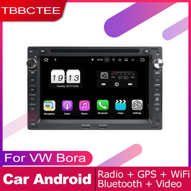 Автомобильный Android мультимедийная система экран радио для Volkswagen VW Bora 2002 ~ 2010 2 DIN