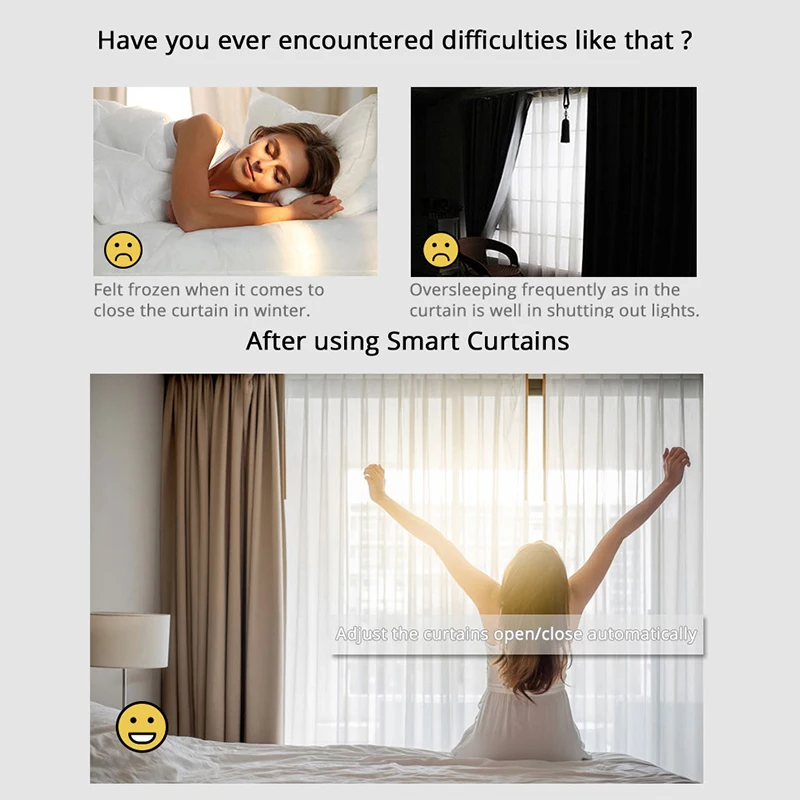 

WIFI Electric Curtain Motor Tuya/Smart App Remote Control Vioce Control Work With Alexa Google Home Curtain Control System HOT