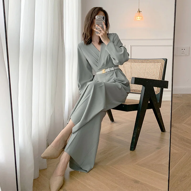 Элегантные женские комбинезоны с длинным рукавом французский роскошный новый