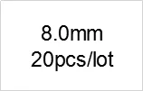 OP36-8mm-20pcs 20 шт./лот Новые поступления 5 мм круглый огненный опал бусины полное отверстие искусственный камень мяч для DIY Изготовление ювелирных ожерелий - Цвет: OP36-8mm-20pcs