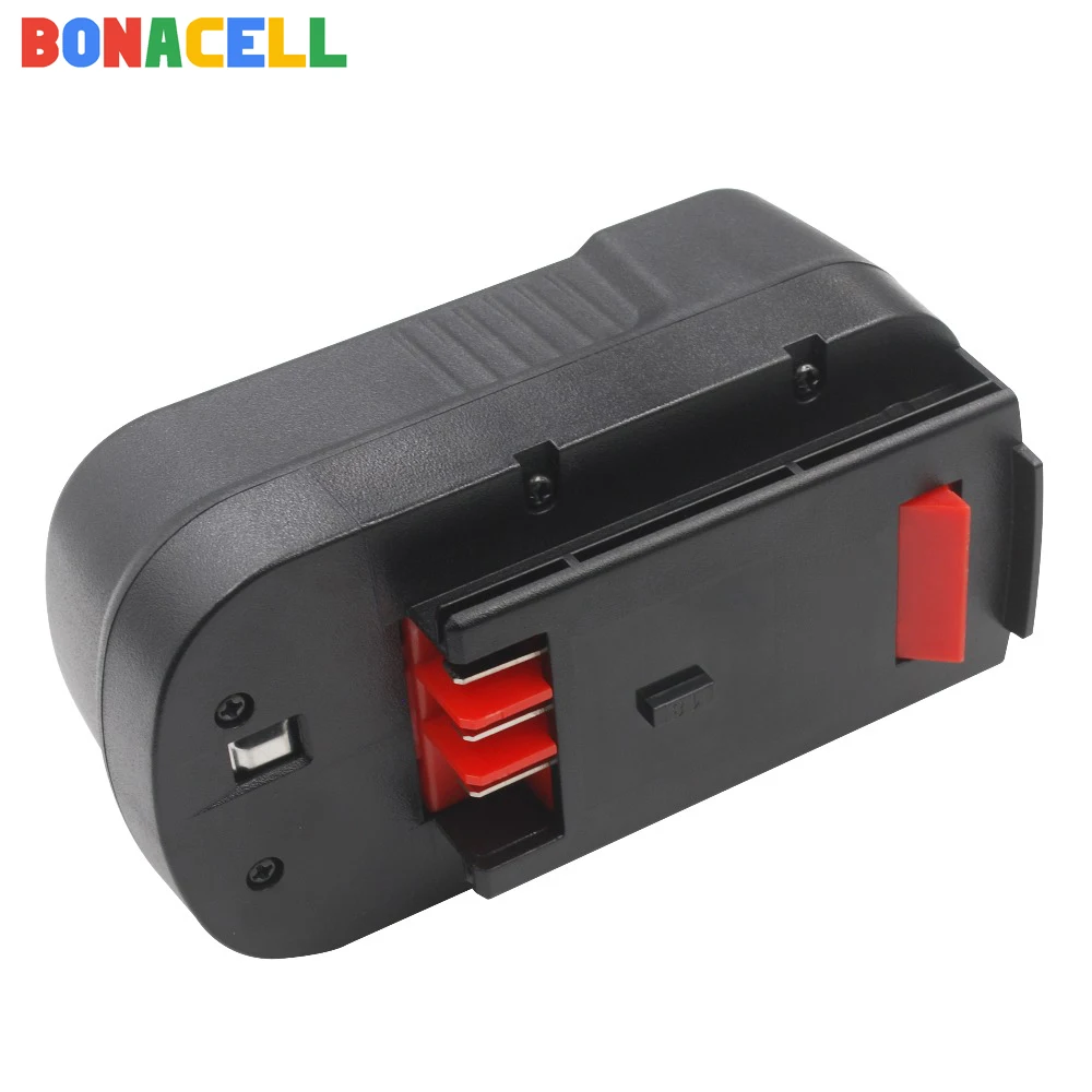 Перезаряжаемая батарея Bonacell 2 шт. 3500 мАч Ni MH HPB18 для BLACK & DECKER A18 A1718 A18NH OPE FS1800CS FS1800D