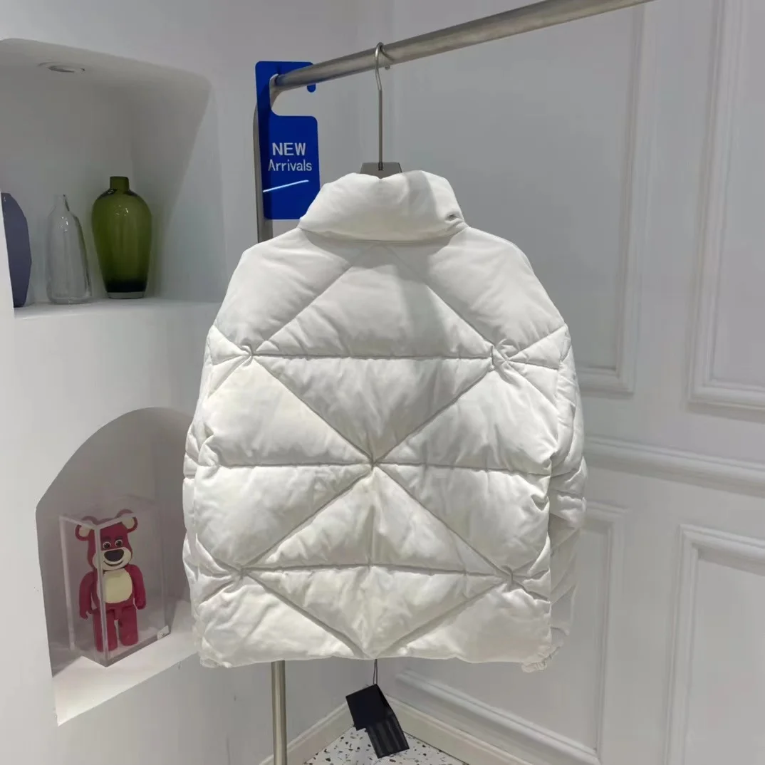 Зимняя Новая Женская пуховая куртка с белым гусиным пухом теплая | одежда