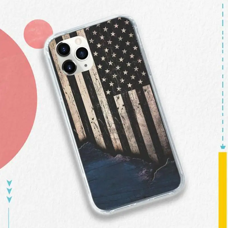 

Russian American British flag national Phone Case for iPhone 11 12 pro XS MAX 8 7 6 6S Plus X 5S SE 2020 XR