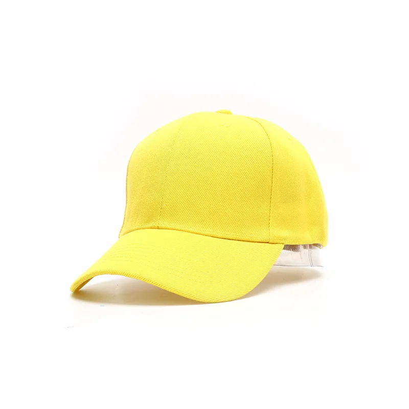 

Men Women Baseball Hat Solid Color Breathable Casual Sunshade Cap for Summer Best Sale-WT