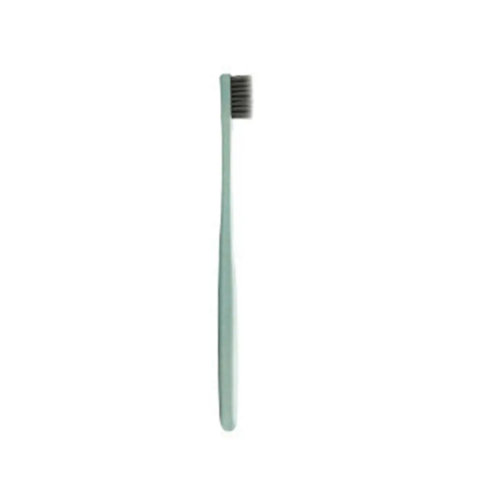 

K-866 Wheat Straw Toothbrush Tooth Cleaning Brush Soft Slim Bamboo Charcoal Bristle Brush Adult Kids Teeth Brush