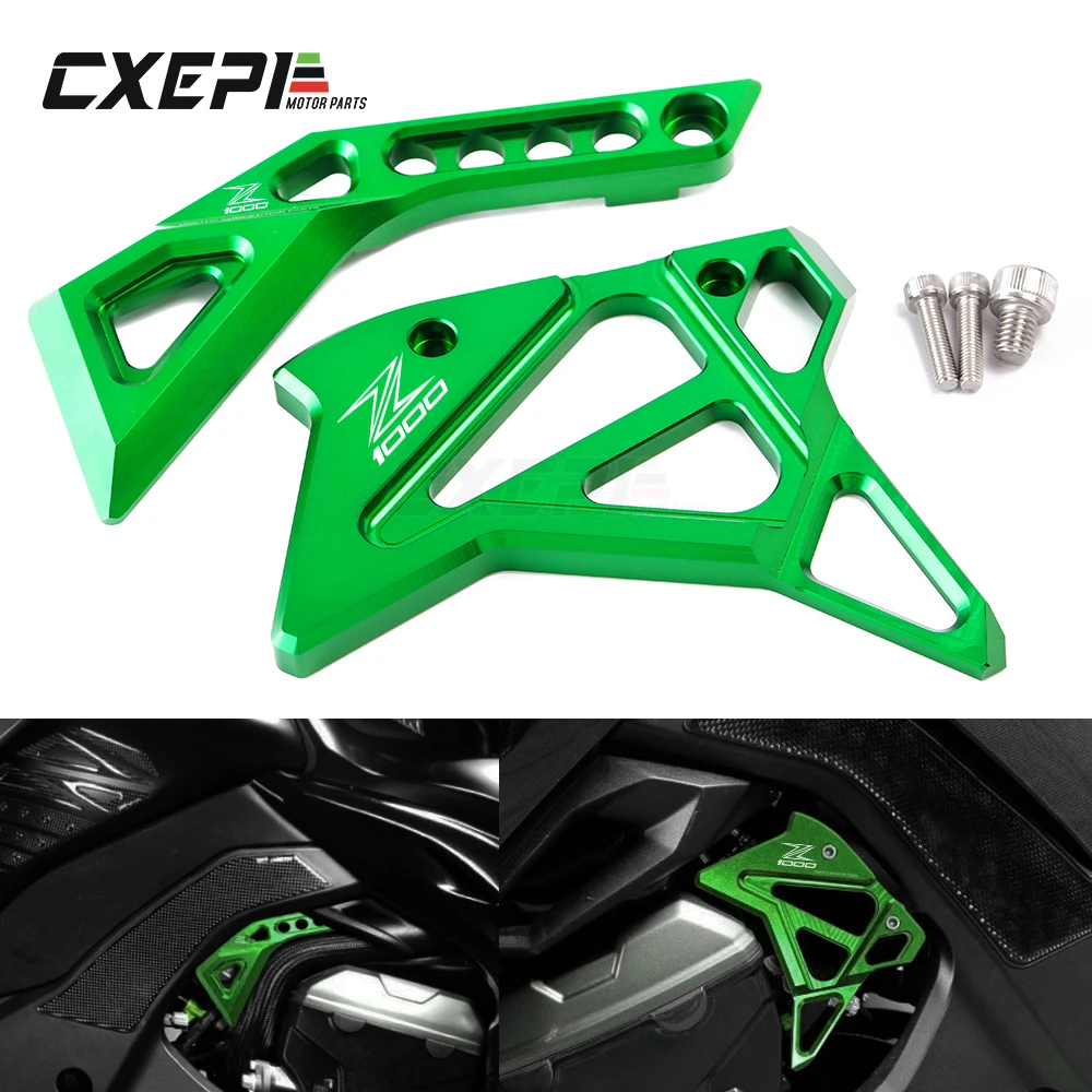 

Motorcycle CNC Aluminum Fuel Injection Cover For Kawasaki Z1000 z 1000 2014 2015 2016 2017 2018 2019 Accessories