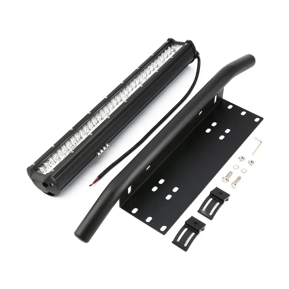 

20inch LED Light Flood Offroad Driving Work Bonus Plate Frame for Offroad Vehicles 4WD 4x4 Truck JEEP SUV