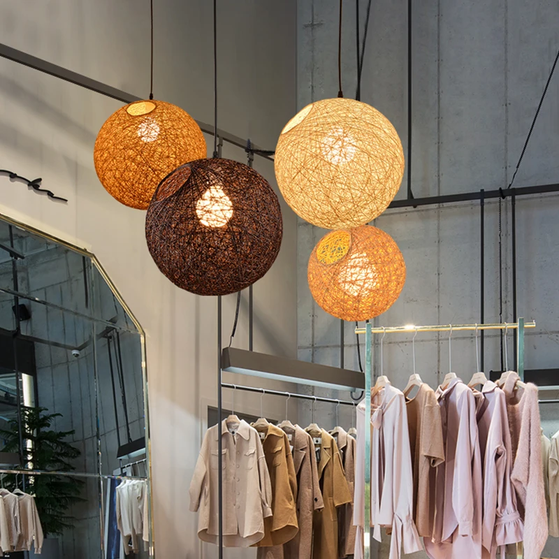 Творческая личность люстра искусство магазин одежды деревянная Ресторан Бар